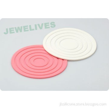 Fda Silicone Cup Mat In Round 